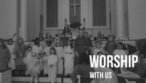 Worship With Us Button